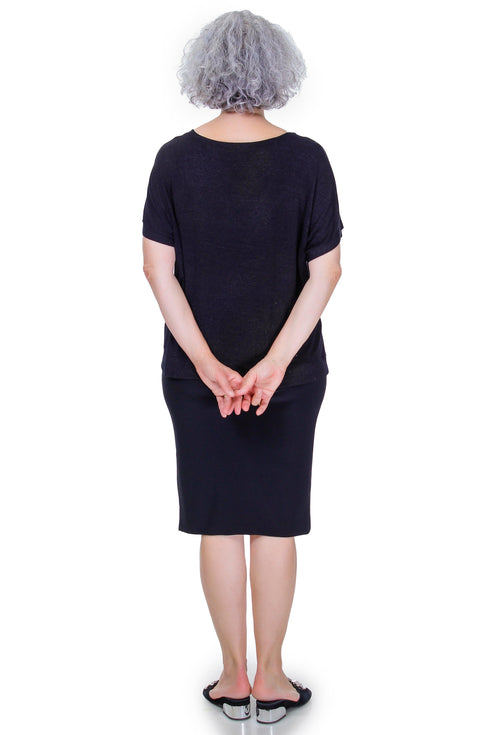 Bluza jerse pictat  Liza Panait Liza Panait Online Boutique